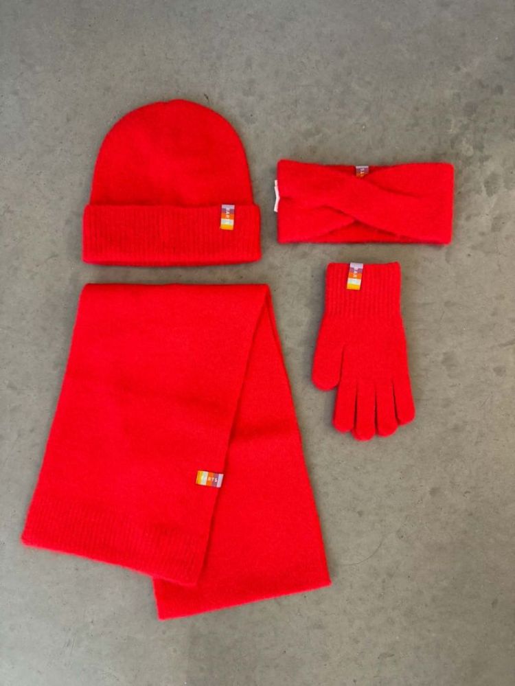 Fhearna Headband Kids Red