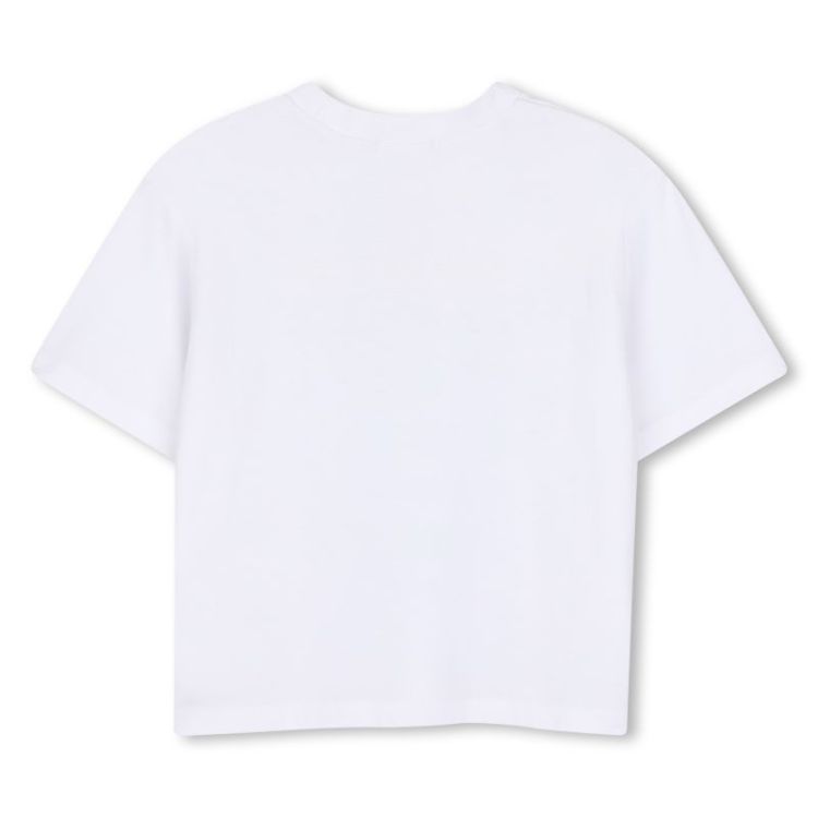 TEE-SHIRT MANCHES COURT 10P BLANC