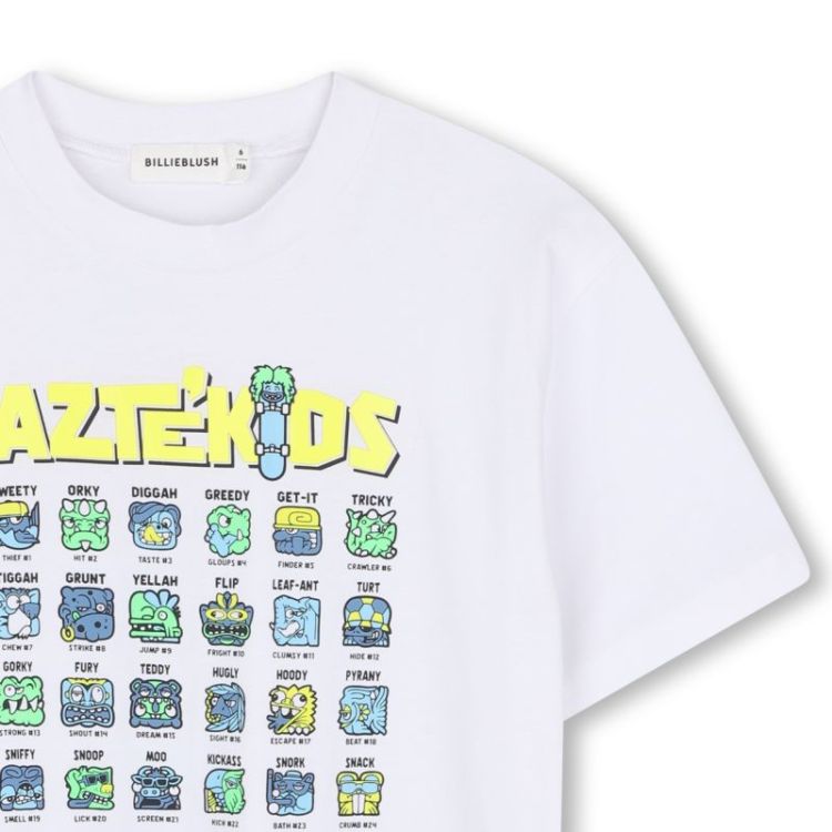 TEE-SHIRT MANCHES COURT 10P BLANC