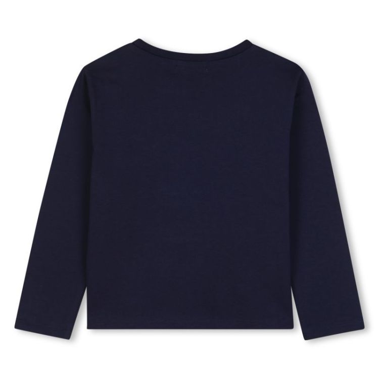 TEE-SHIRT MANCHES LONGU 85T INDIGO BLUE