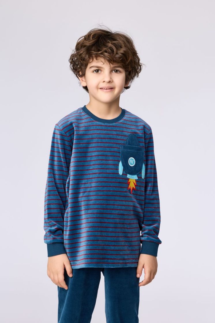 Jongens pyjama velours 921