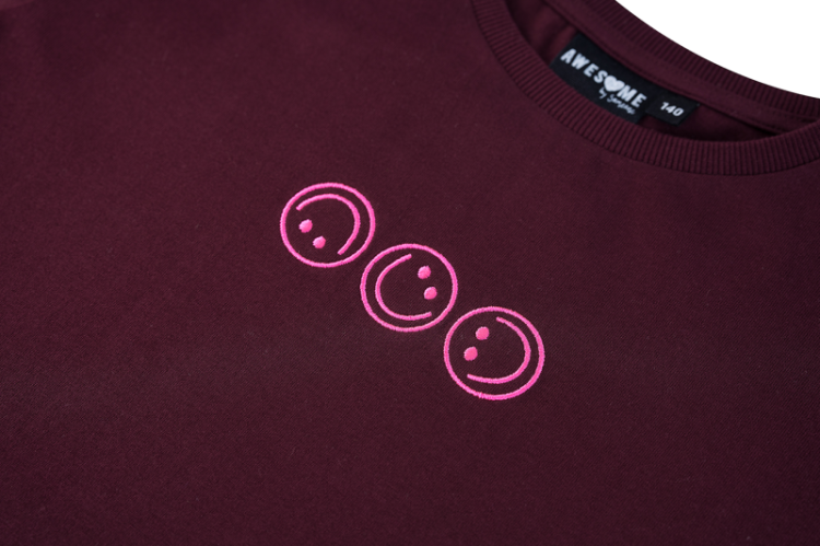 LIEKE-G-02-P DARK BORDEAUX