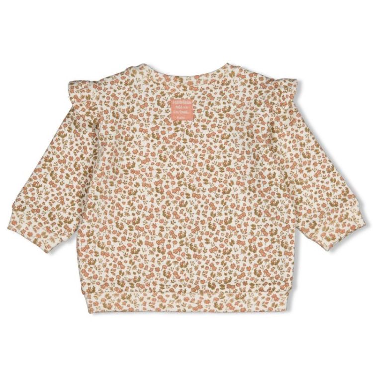 Sweater AOP - Fall in Love offwhite