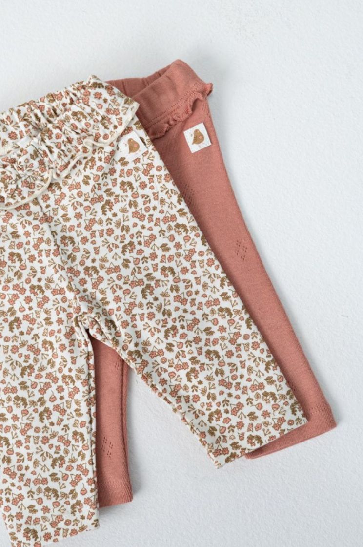 Legging AOP - Fall in Love offwhite