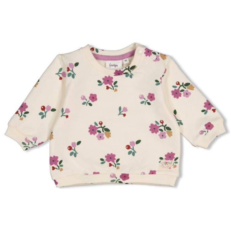 Sweater AOP - Afternoon Tea creme