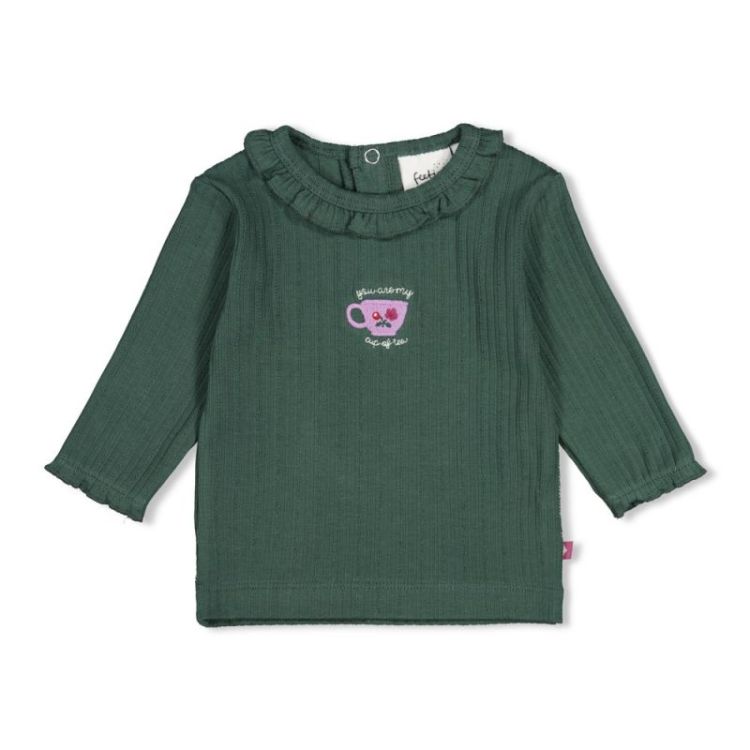 Longsleeve rib - Afternoon Tea groen