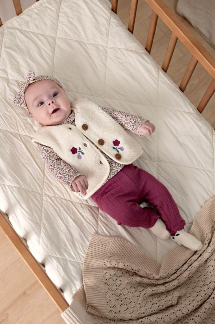 Legging rib - Afternoon Tea berry