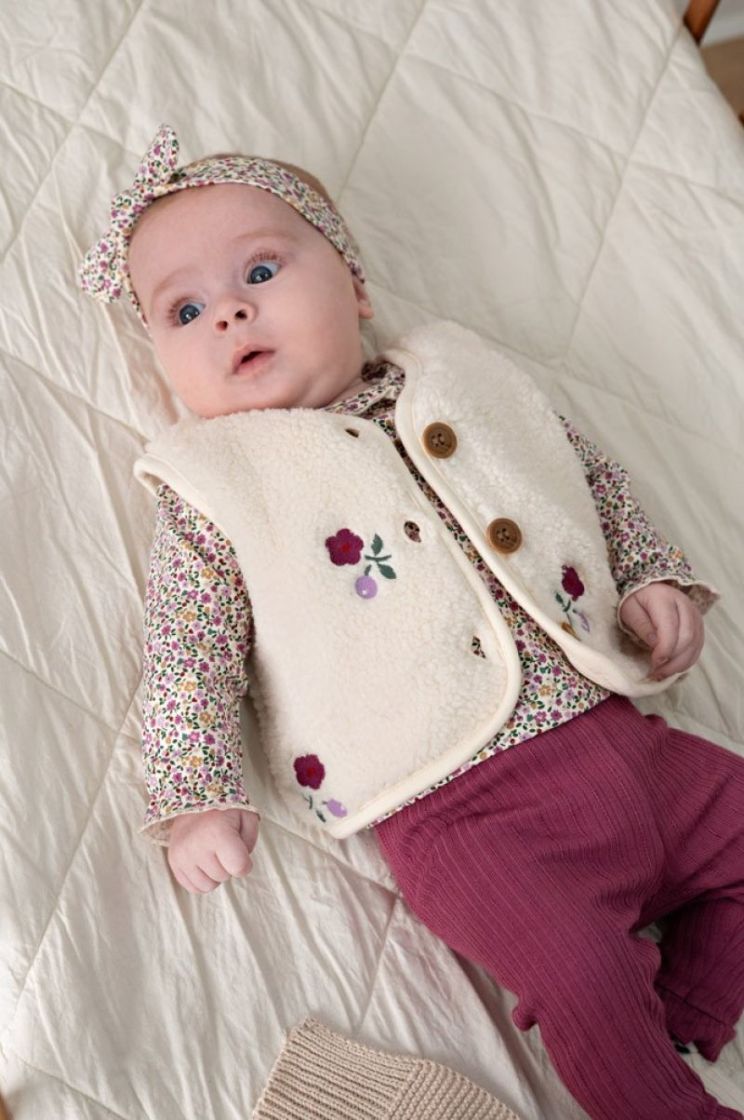 Legging rib - Afternoon Tea berry