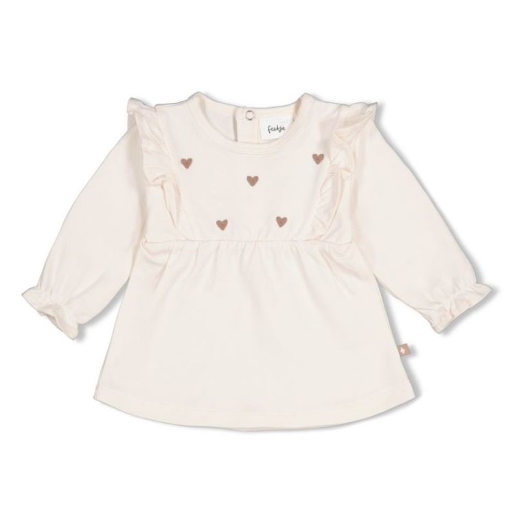Longsleeve ruches offwhite