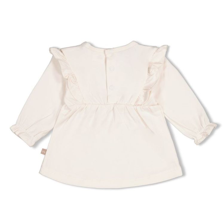 Longsleeve ruches offwhite