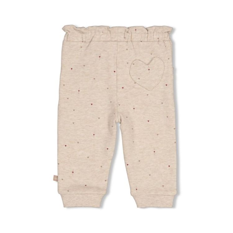 Broek AOP Taupe melange