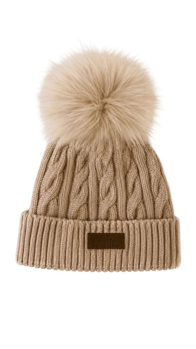 HAT QUINTEN TRICOT BEIGE