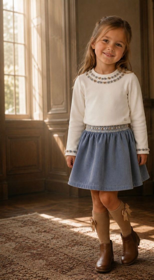 SKIRT RUBY BLUE