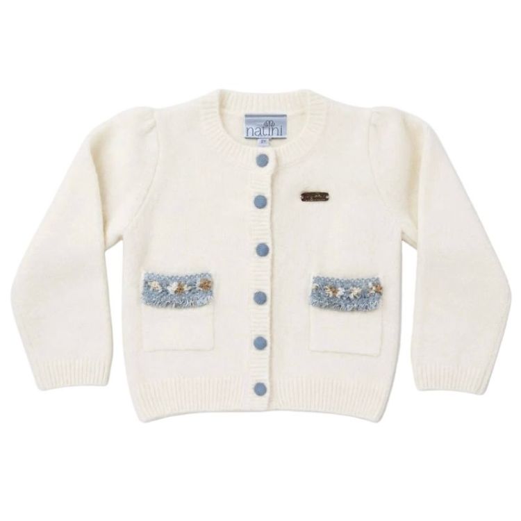 CARDIGAN RUBY OFFWHITE