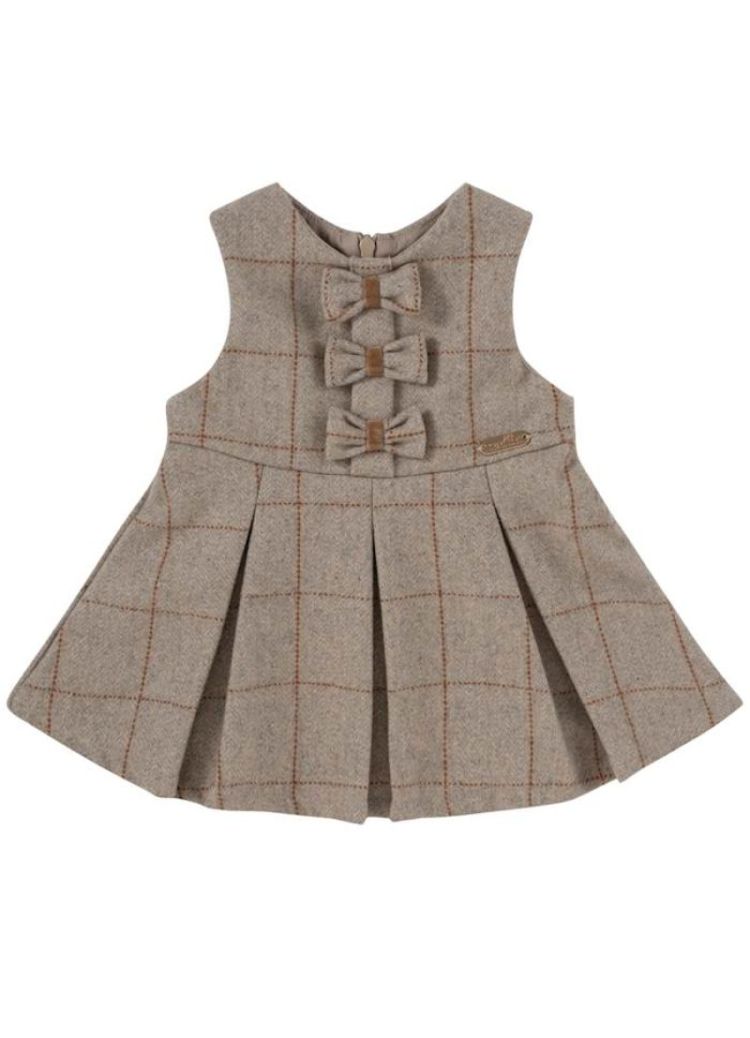DRESS CASSIE SQUARE BEIGE