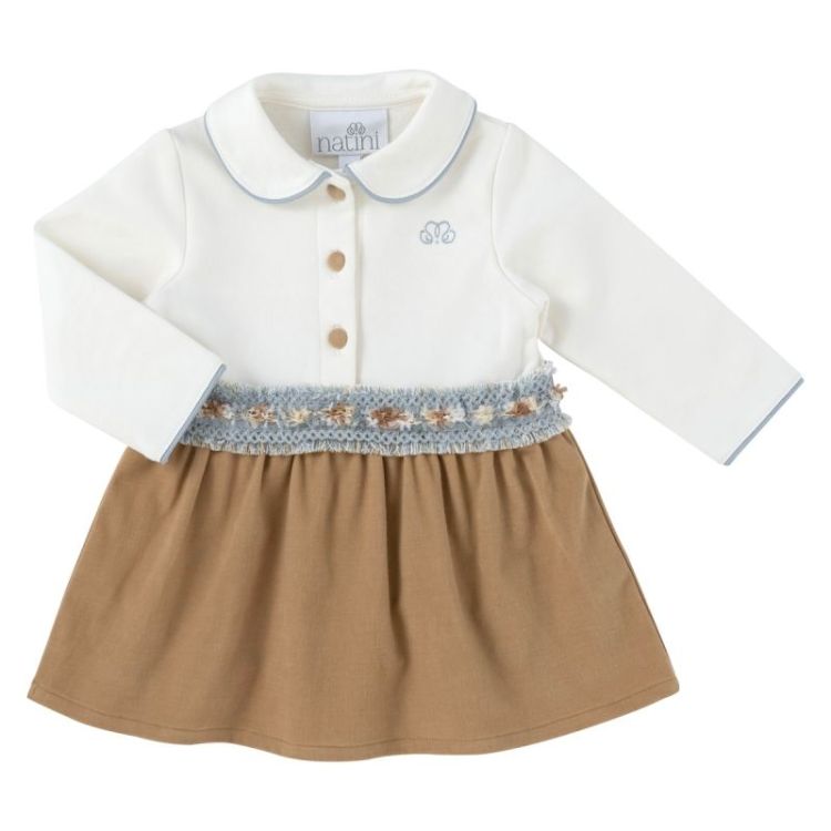 DRESS RUBY OFFWHITE beige
