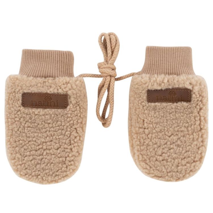 MITTENS TEDDY BEIGE BEIGE