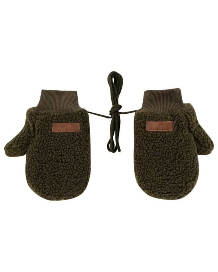 MITTENS TILO TEDDY GREEN