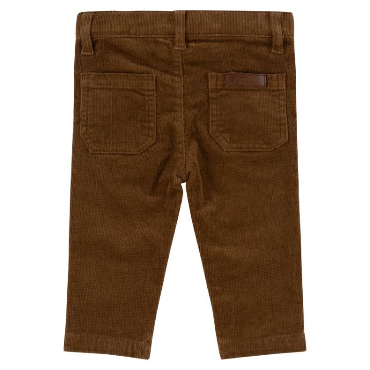 PANTS RIB BROWN 