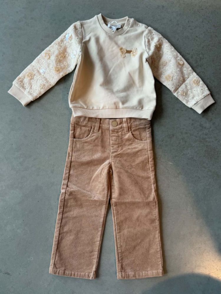 PANTS RIB MIA BEIGE