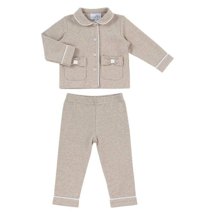 PYJAMA 2PC GERALDINE LIGHT BEIGE