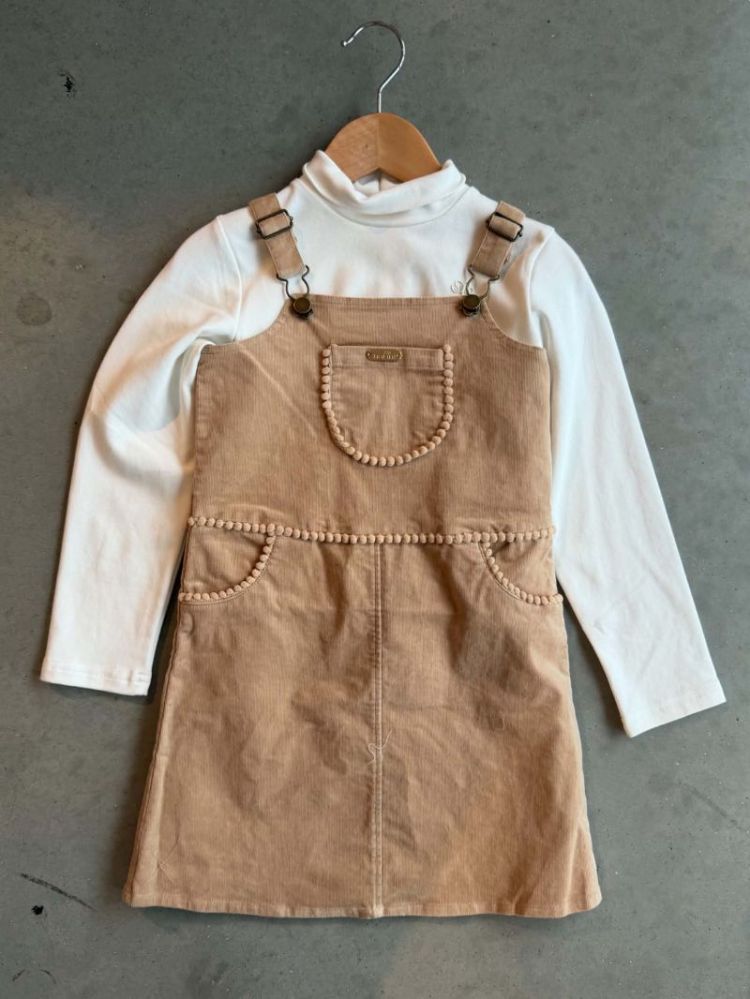 SALOPETTE DOTTY BEIGE 