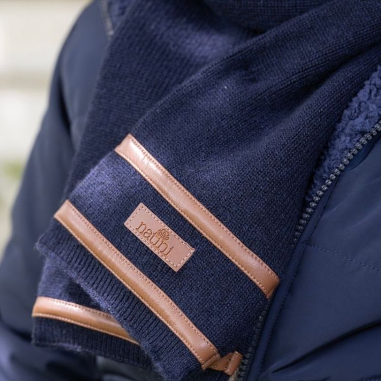 SCARF TRICOT GENTIL DARK BLUE