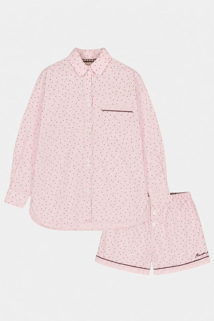 Pyjamas set - oversized shirt 968