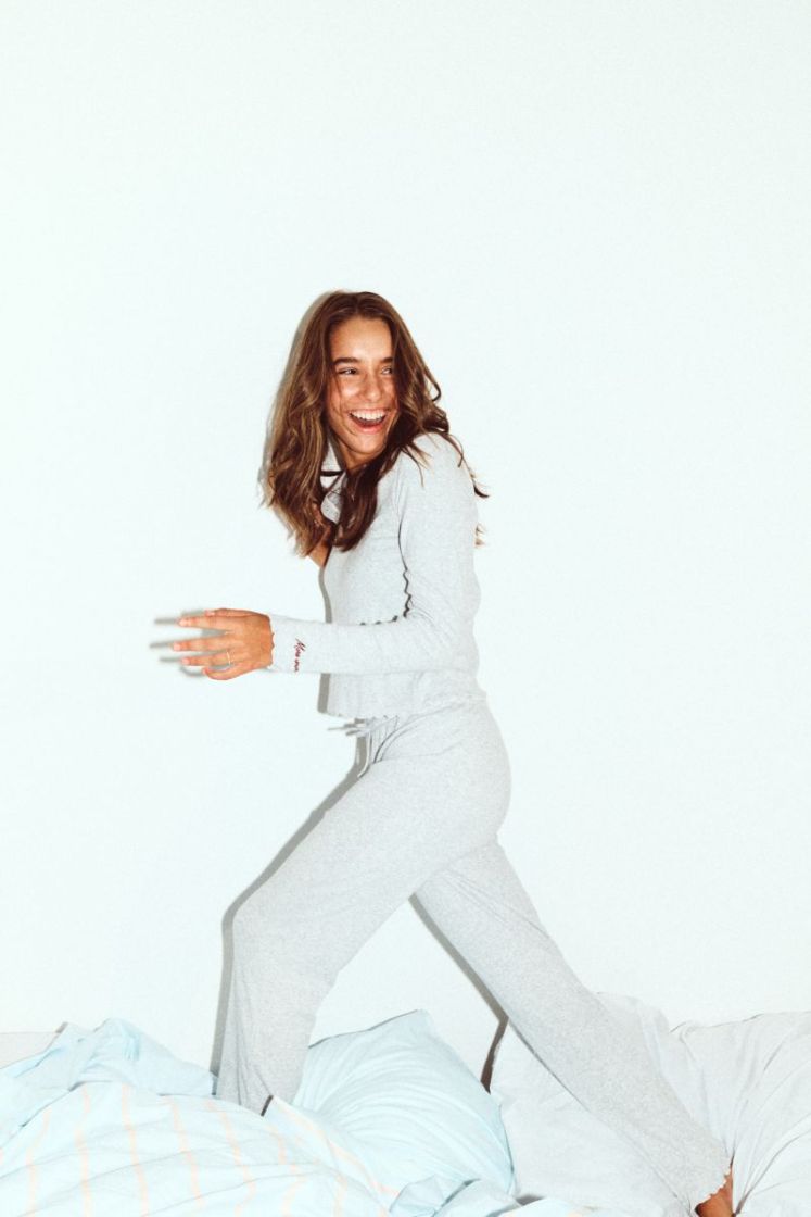 Set of cardigan and long pants 129